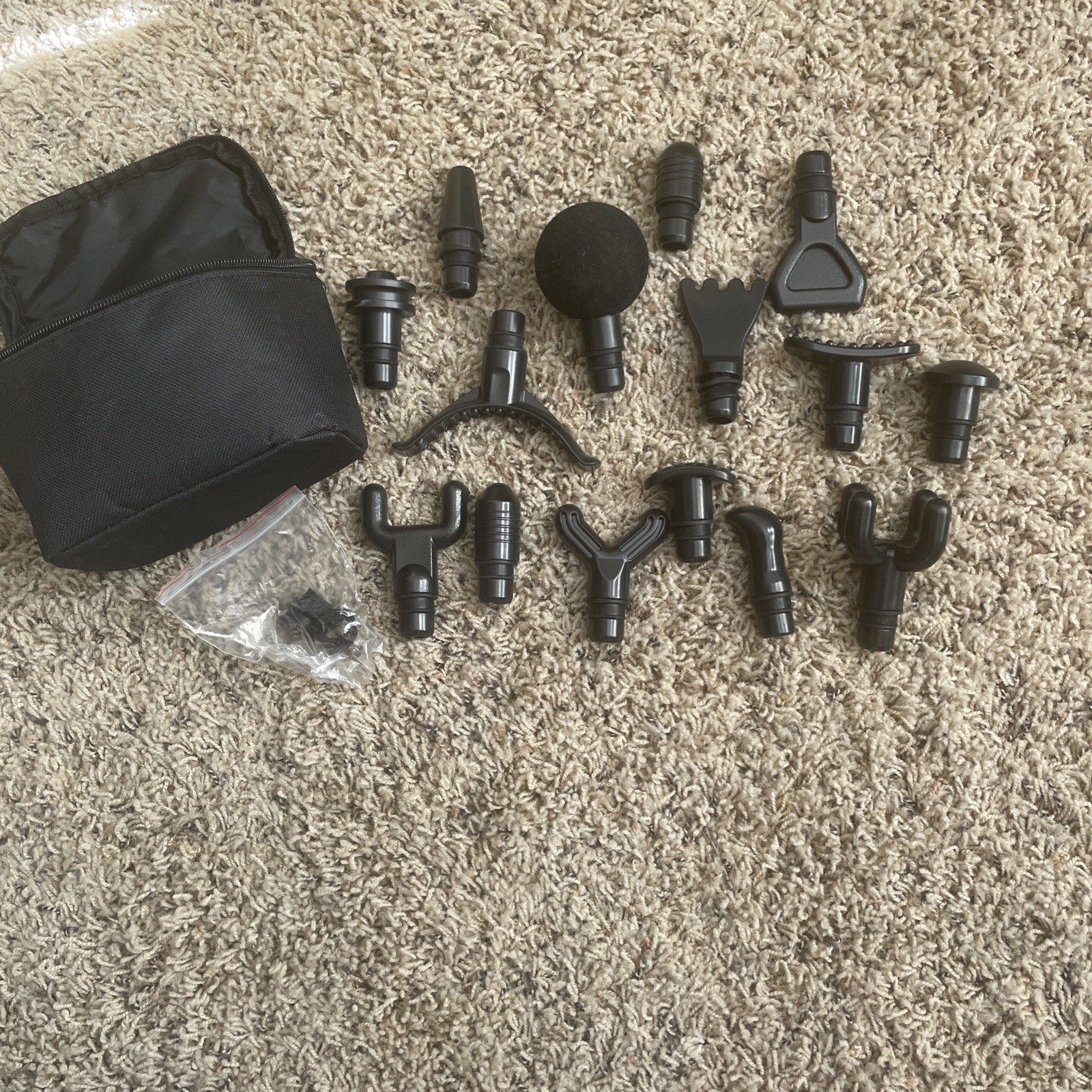 PulseFit Massager Attachments Plus Case