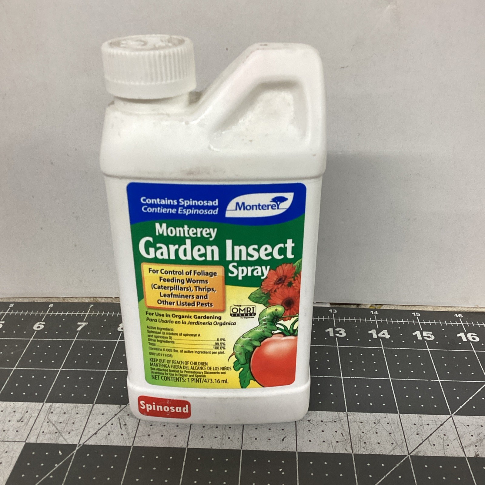 Monterey LG6150 Garden Insect Spray, Insecticide & Pesticide W/Spinosad, 16 oz