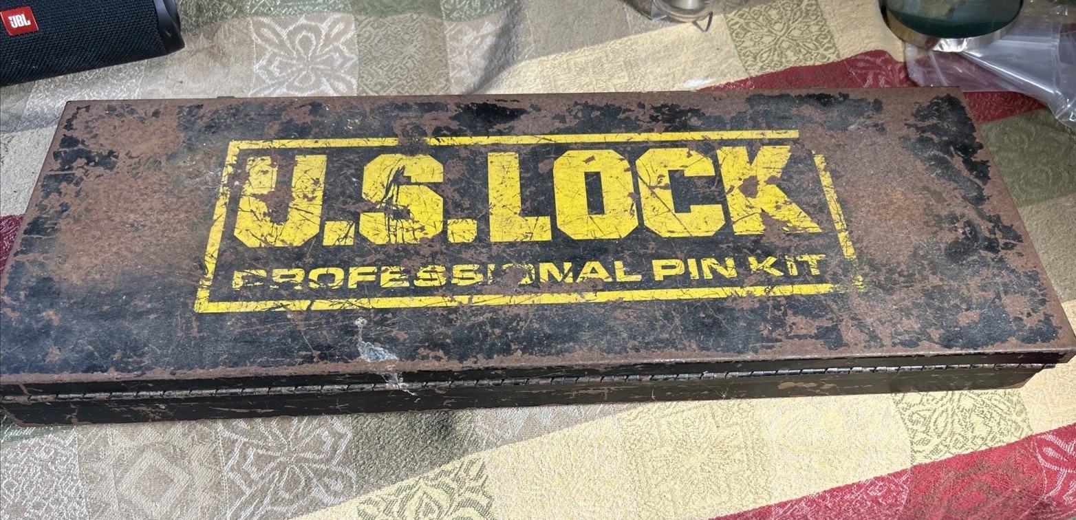Vintage U.S. Lock Professional Pin Kit