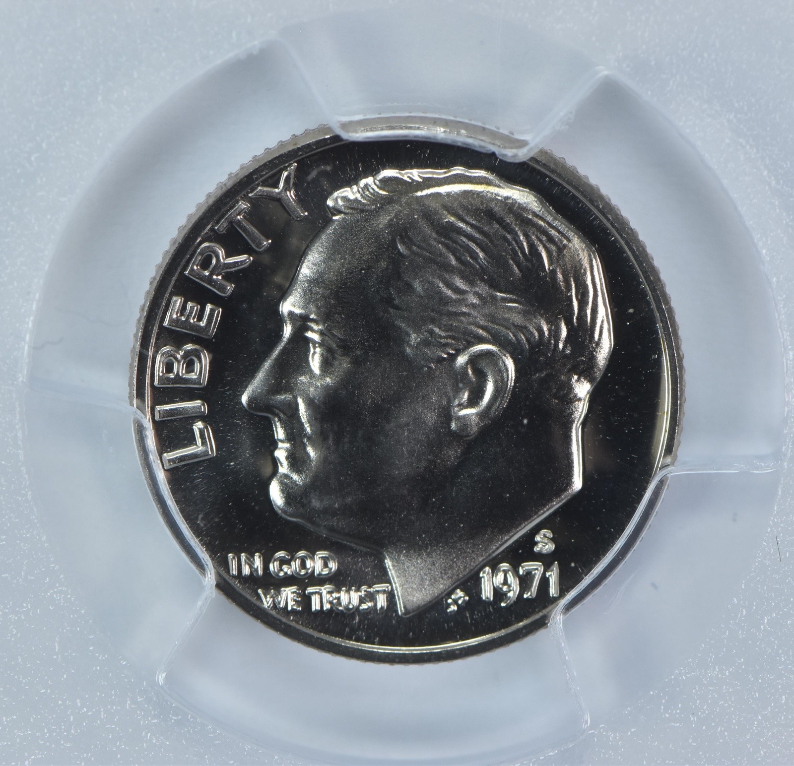 1971-S Roosevelt Dime PR69 PCGS Blue Label
