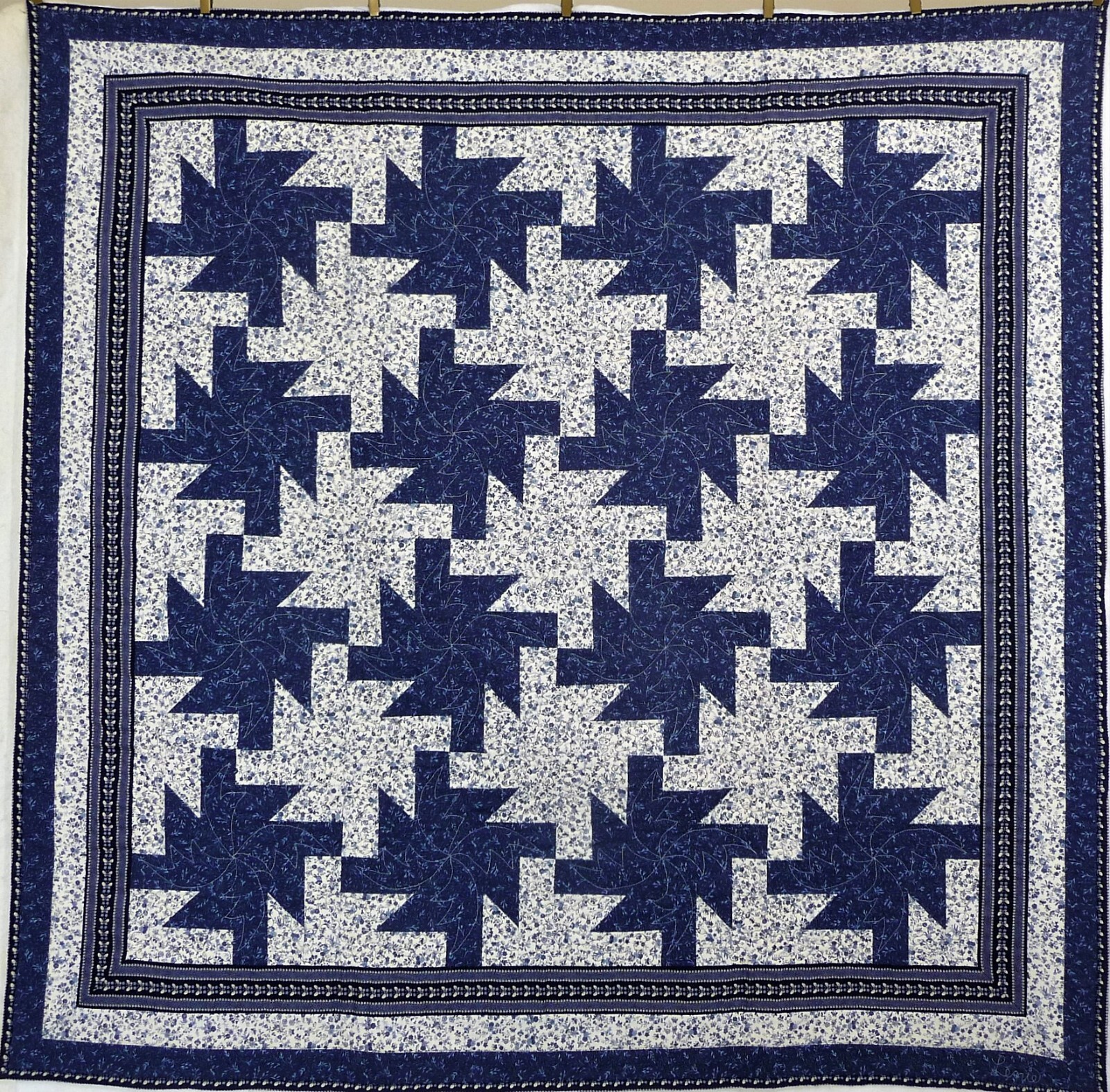 TESSELLATION QUILT, PATTERN only, Quick & easy, designed by Lenie Bosman NEW