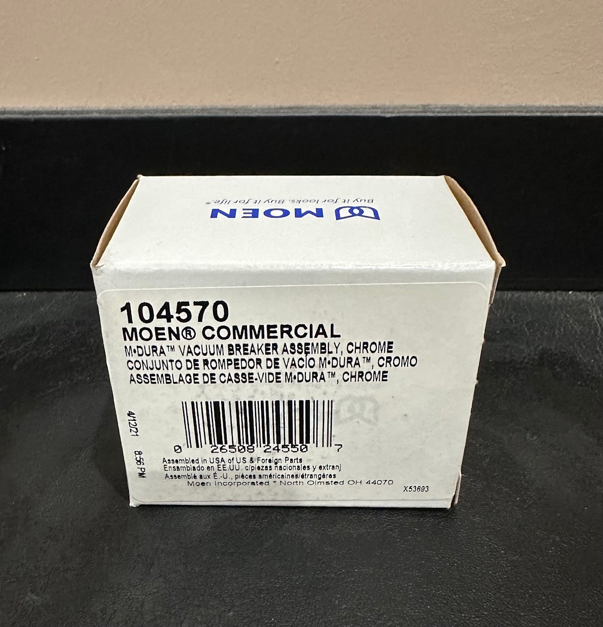 Moen 104570 Commercial Flush Valve Vacuum Breaker Assembly Kit M-Dura