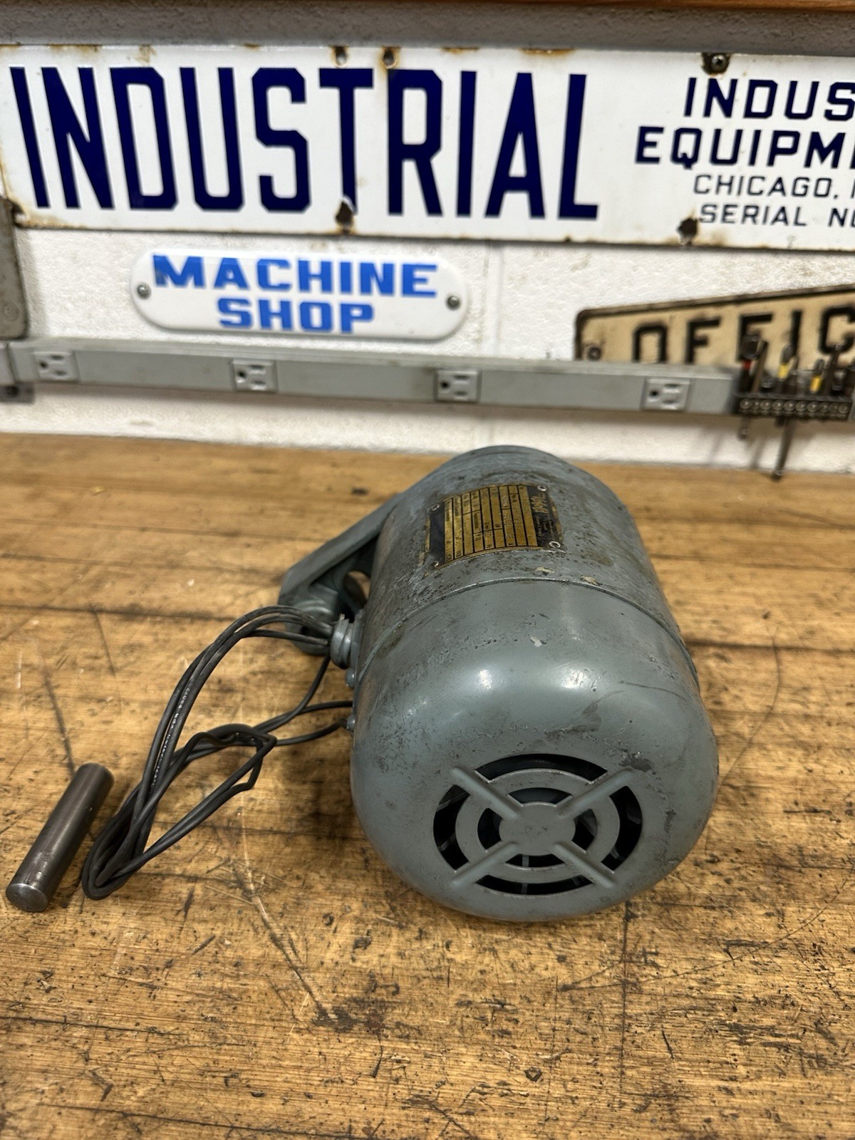 Deckel SOE Tool Grinder Spindle Motor