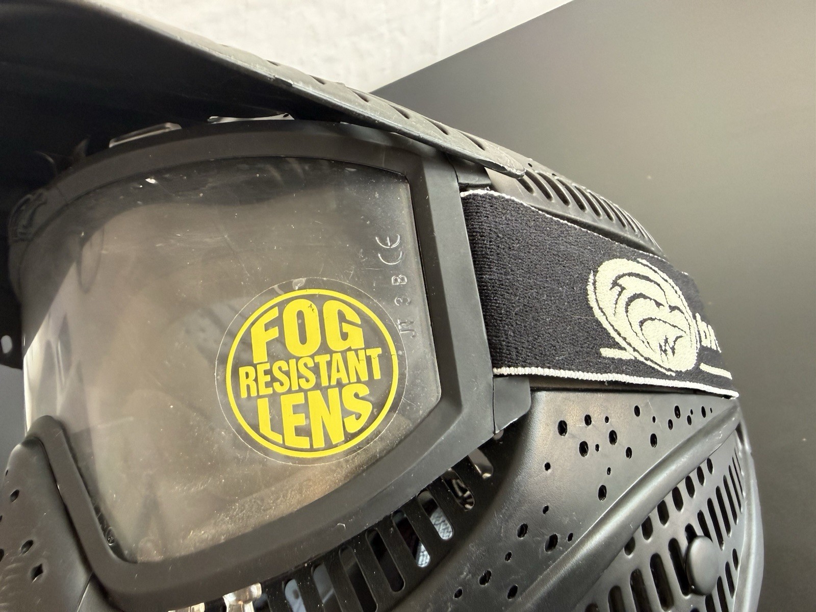 Brass Eagle Full Face Paintball Mask & Goggles Black Unisex Size Adjustable