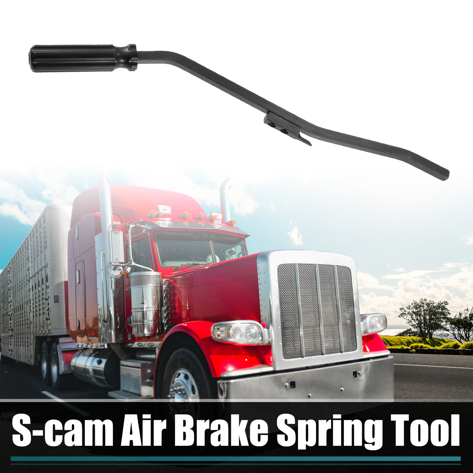 Air Brake Spring Tool Removal Rod for Tractors and Trailers