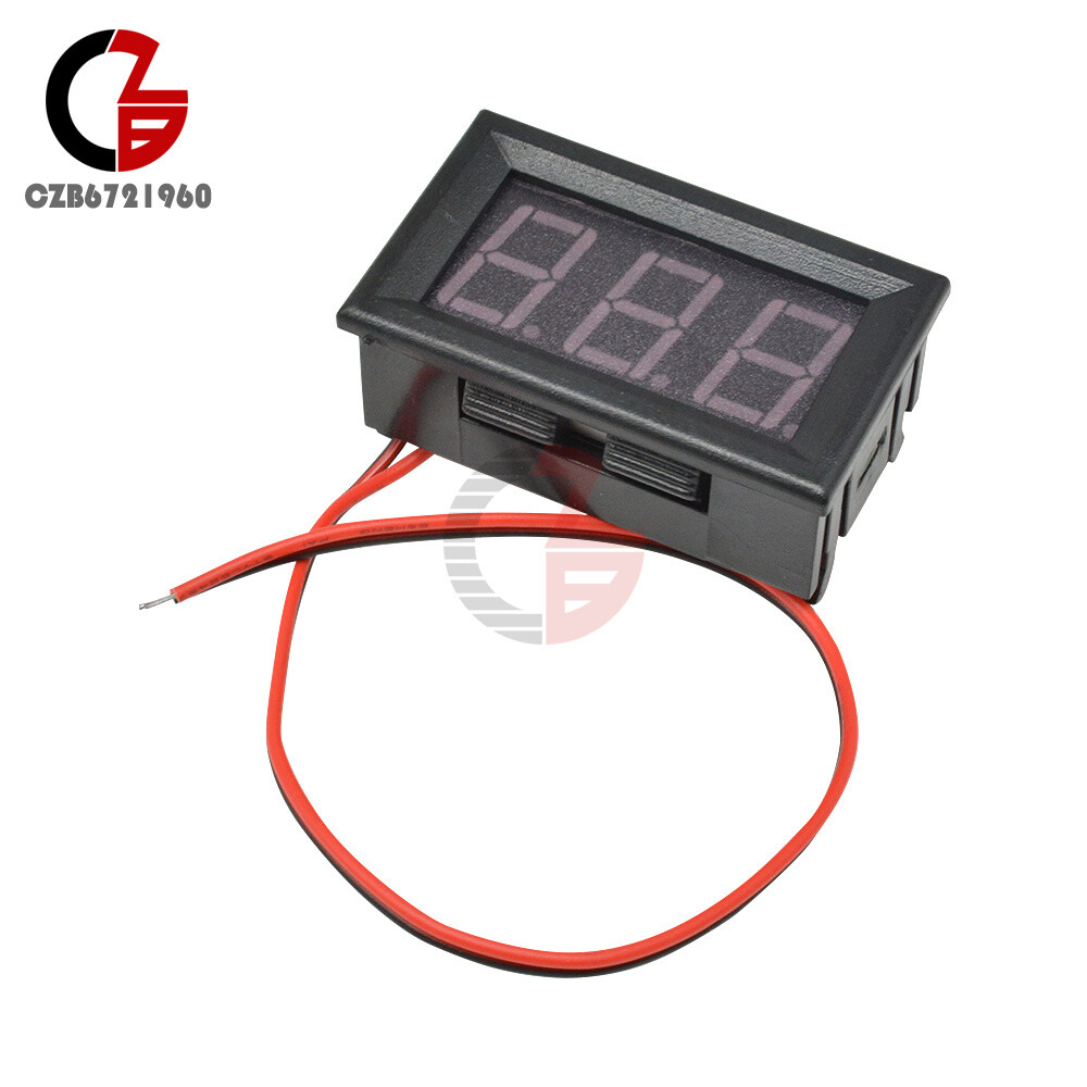 AC 70-500V Voltmeter 0.56" Inch Mini Digital Green LED Voltage Panel Volt Meter