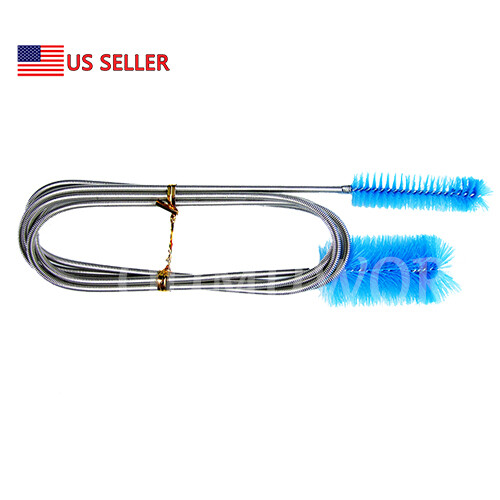 61" Tube Cleaning Brush Flexible Double Ended for Aquarium Filter Pump Pipe Hose