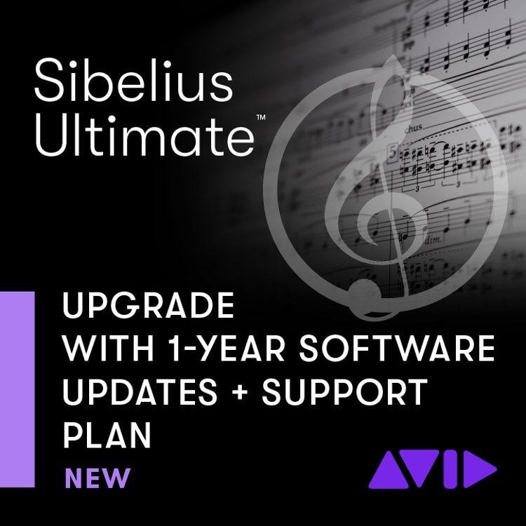 Sibelius - Ultimate 1-Year Standard Support Plan Renewal for Education