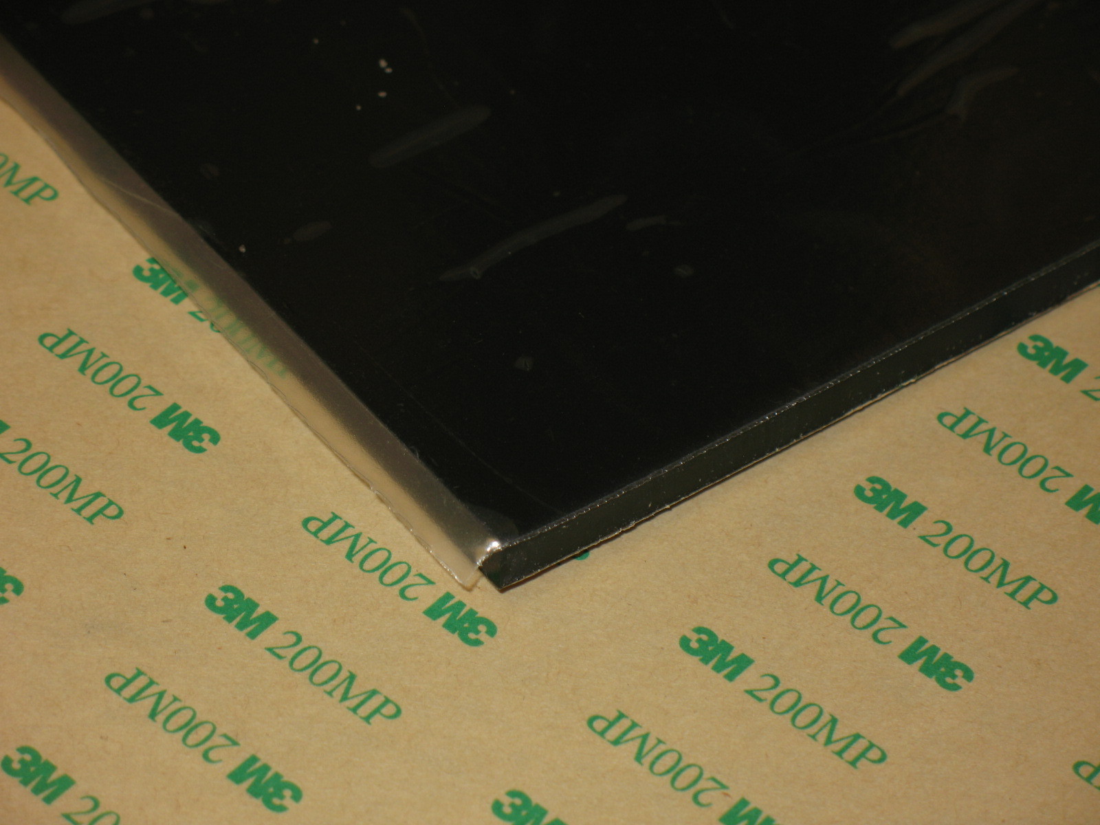 SORBOTHANE SHEET 6X6x1/4" VIBRATION ISO RUBBER PAD 70D with 3M ADHESIVE BACKING