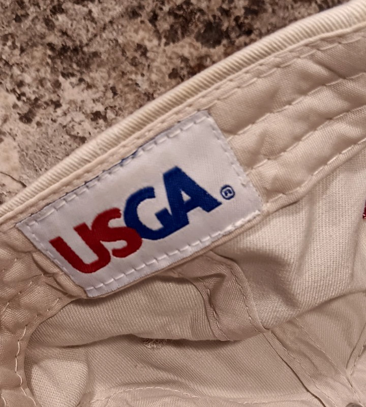 US Open 2009 Bethpage Black Hat/Cap. USGA Member. Beige.
