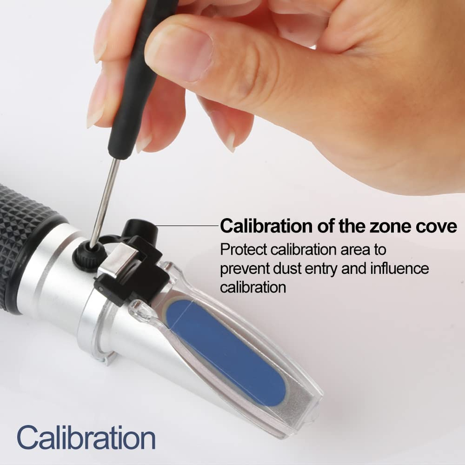 Brix Meter Refractometer 0~32%, Handheld Brix Refractometer Sugar Content Tes...