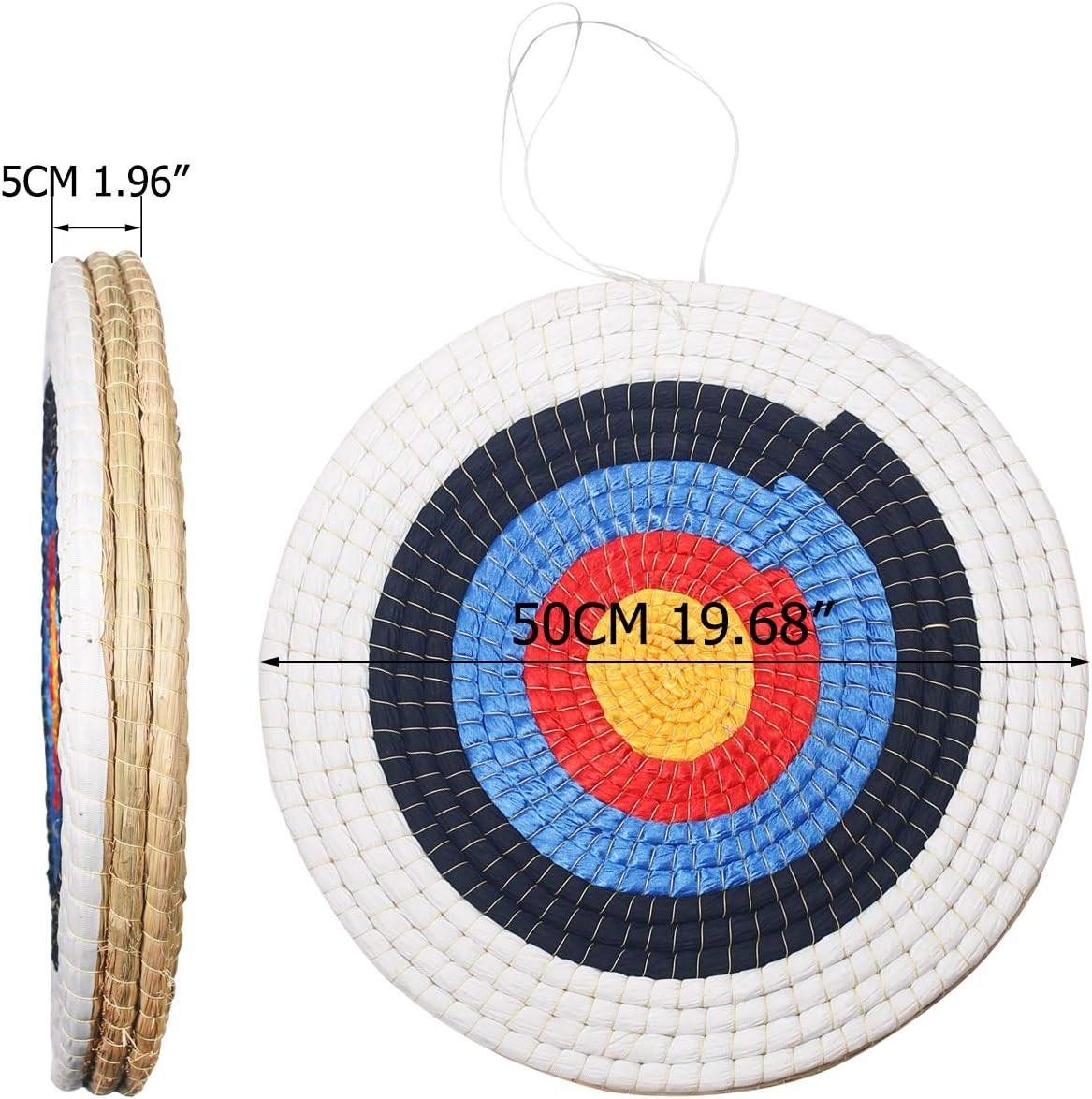 Traditional Solid Straw round 3 Laryes Hand-Made Archery Target Face for Recurve