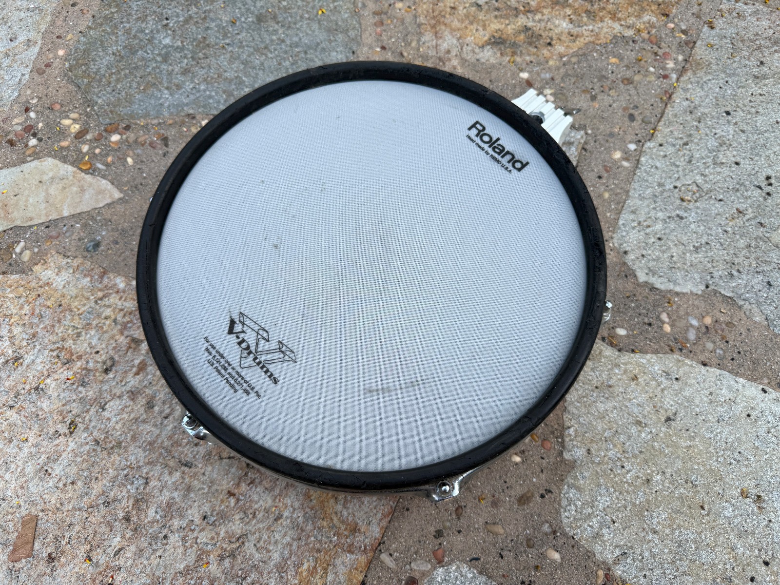 Roland pd-120 Drum Mesh 12" Electronic Trigger Pad - Dual Trigger - white