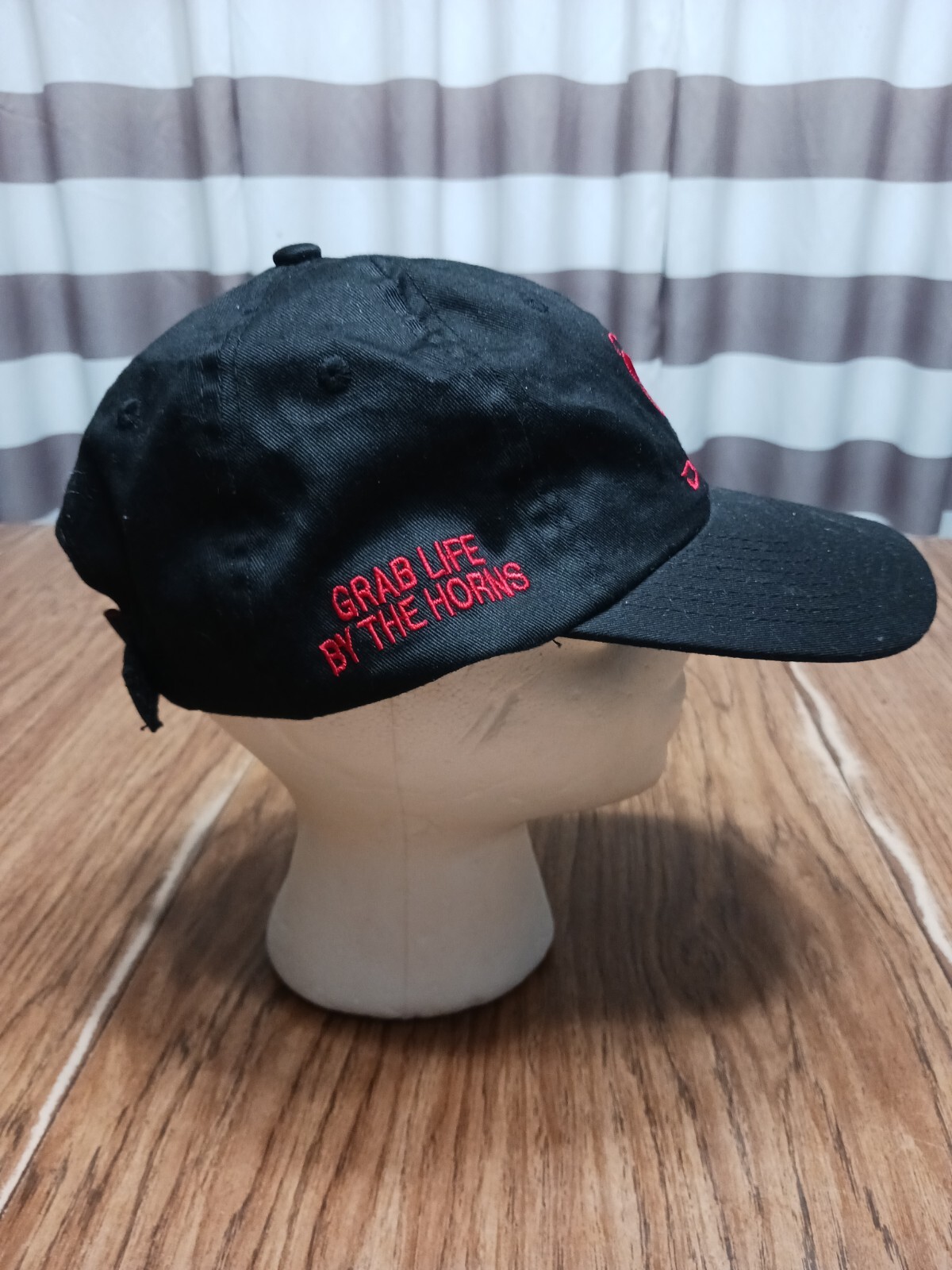 Dodge Hat Cap Adult Black Ram Grab Life By The Horns Liberty Udd Adjustable
