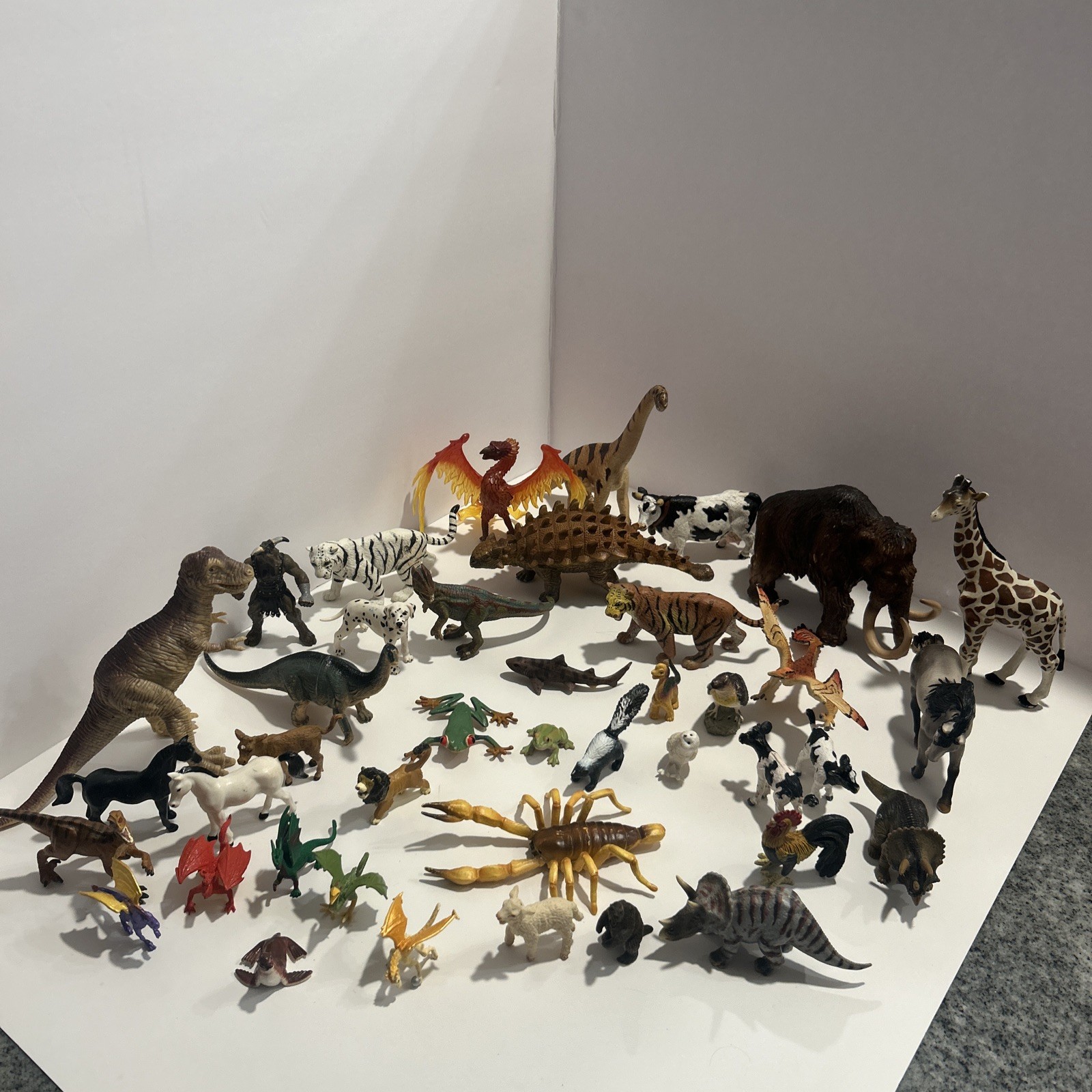 Vintage Animal Figurines Lot 90s - Early 2000s Schleich Safari LTD Rare VTG