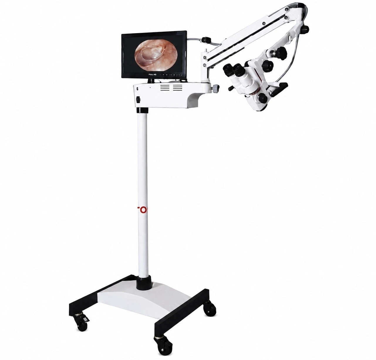 Surgical Operating Microscope Five Step with Camera, LCD, Motorized | New