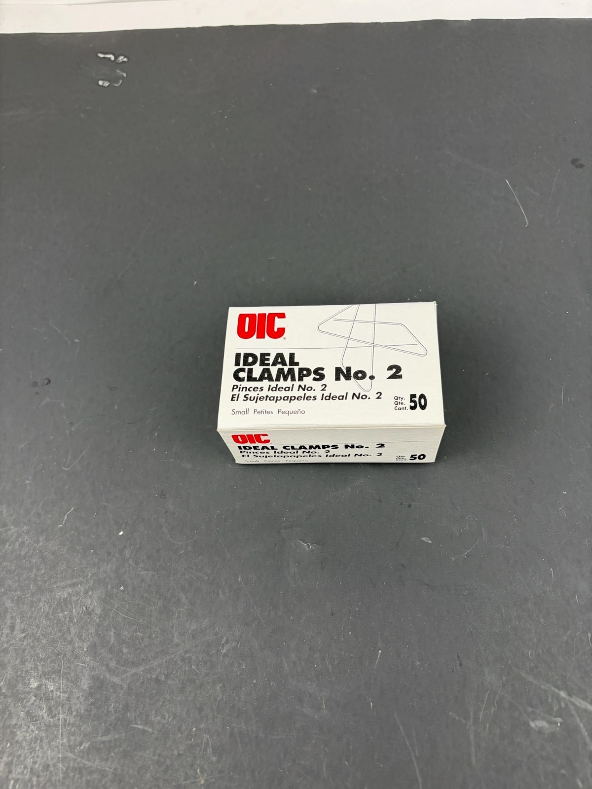 50 OIC Ideal Clamps Size No. 2  Small Free Shipping