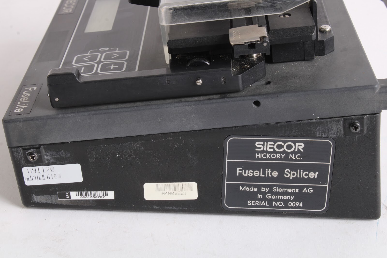Siecor FuseLite Splicer Software V1.22 W/ Accessories - Fair Condition