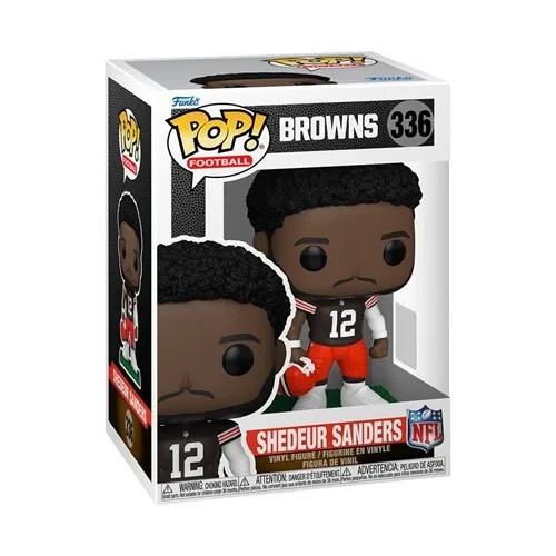 Shedeur Sanders Funko Pop! NFL Series 15 Vinyl Figure #336 Cleveland Browns