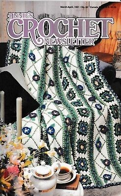 Annie's Crochet Newsletter Magazine | March-April 1991 No. 50