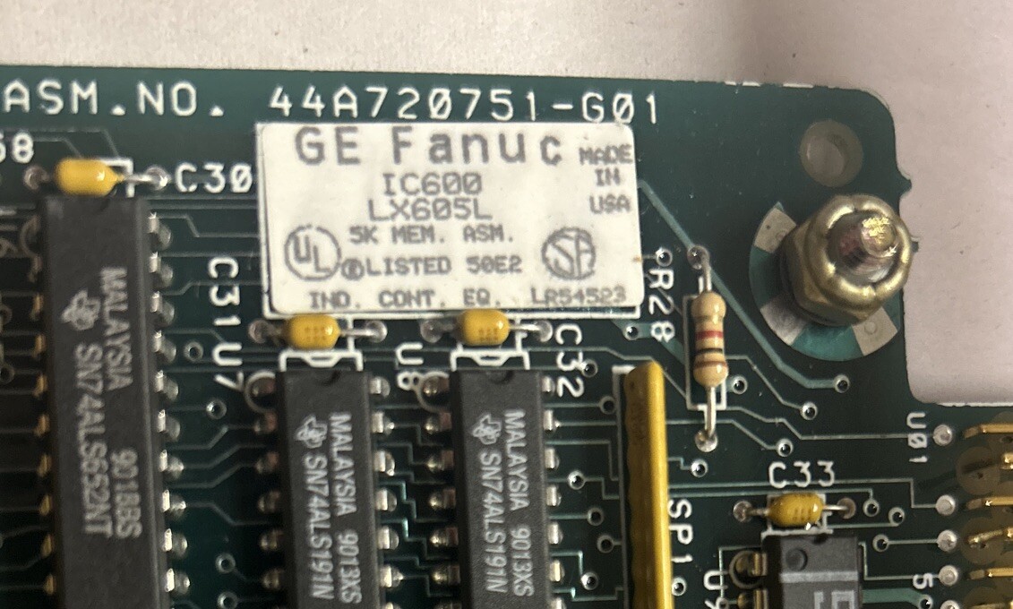 GE FANUC,IC600LX605L,MEMORY MODULE NOS