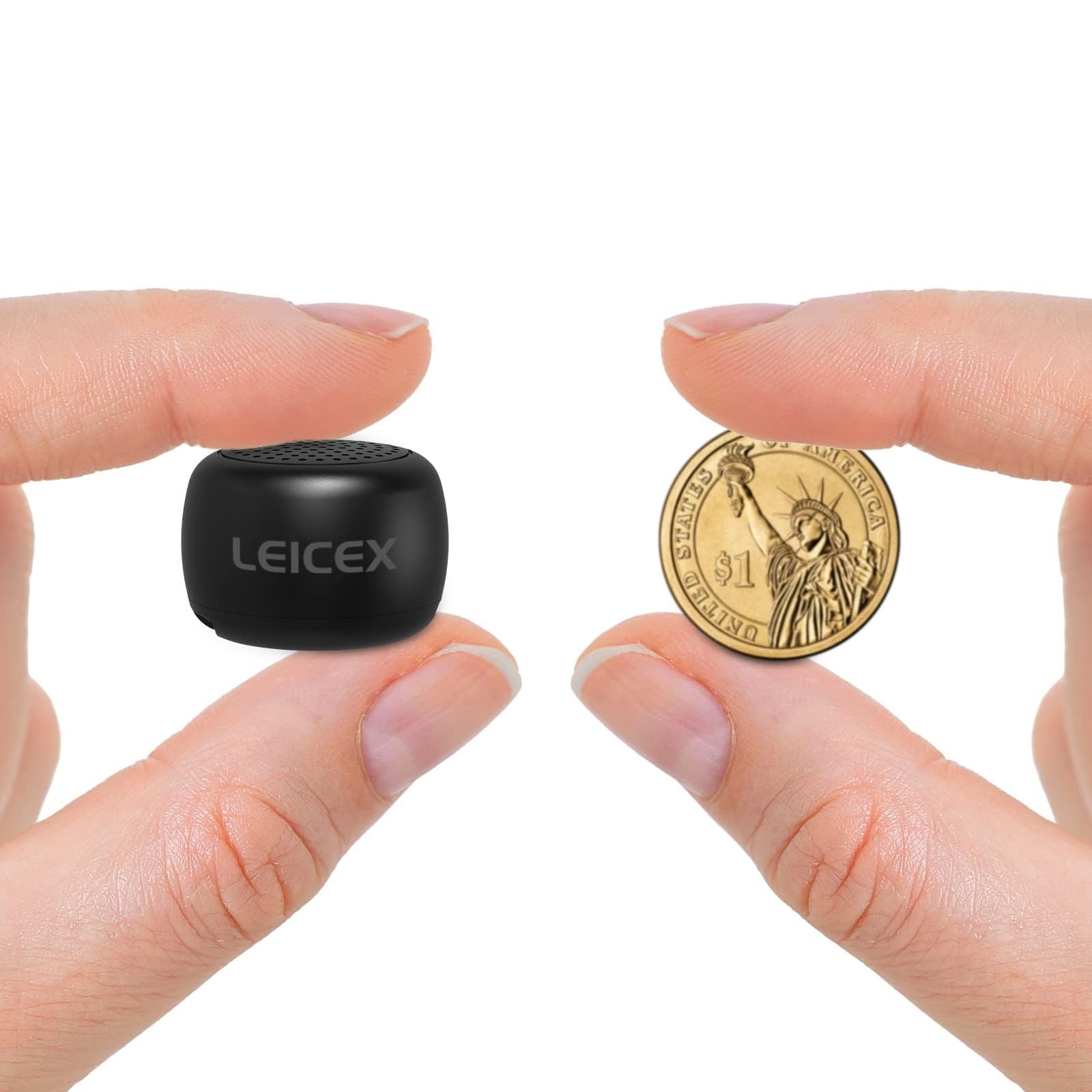 Mini Bluetooth Speaker, Small Tiny Portable Bluetooth 5.0 Speakers Perfect fo...