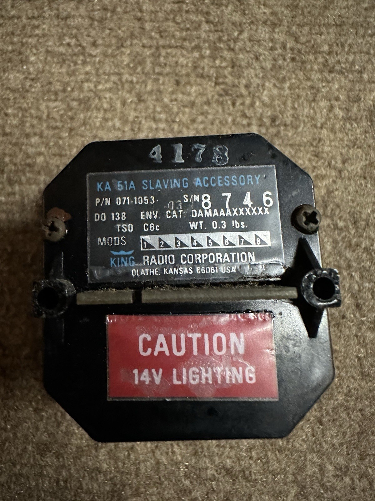 Bendix 525A HSI and gyro