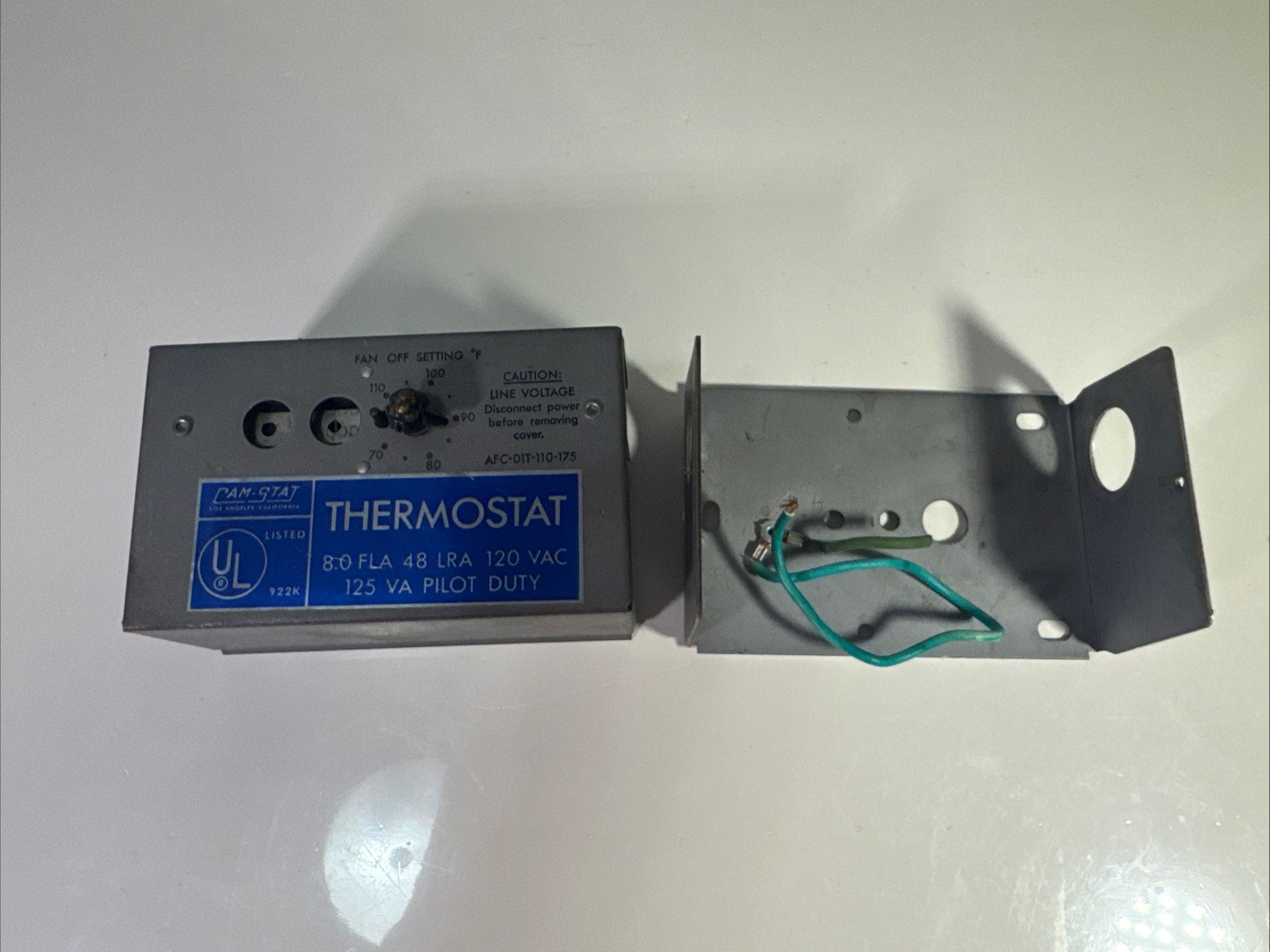 Cam-Stat AFC-01T-110-175 Attic Power Ventilator Thermostat