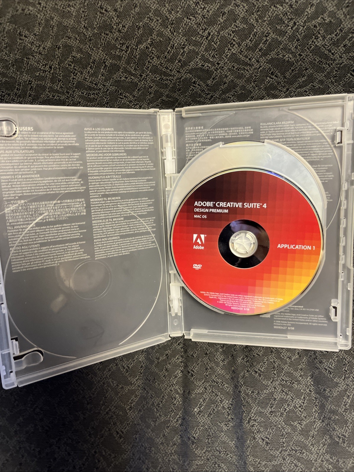 Adobe Creative Suite 4 CS4 Design Premium MAC OS Full Edition w/ Serial Code
