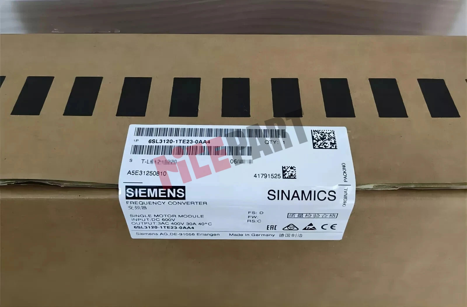 1PCS Brand New 6SL3120-1TE23-0AA4 Siemens 6SL3 120-1TE23-0AA4 Fast Shipping