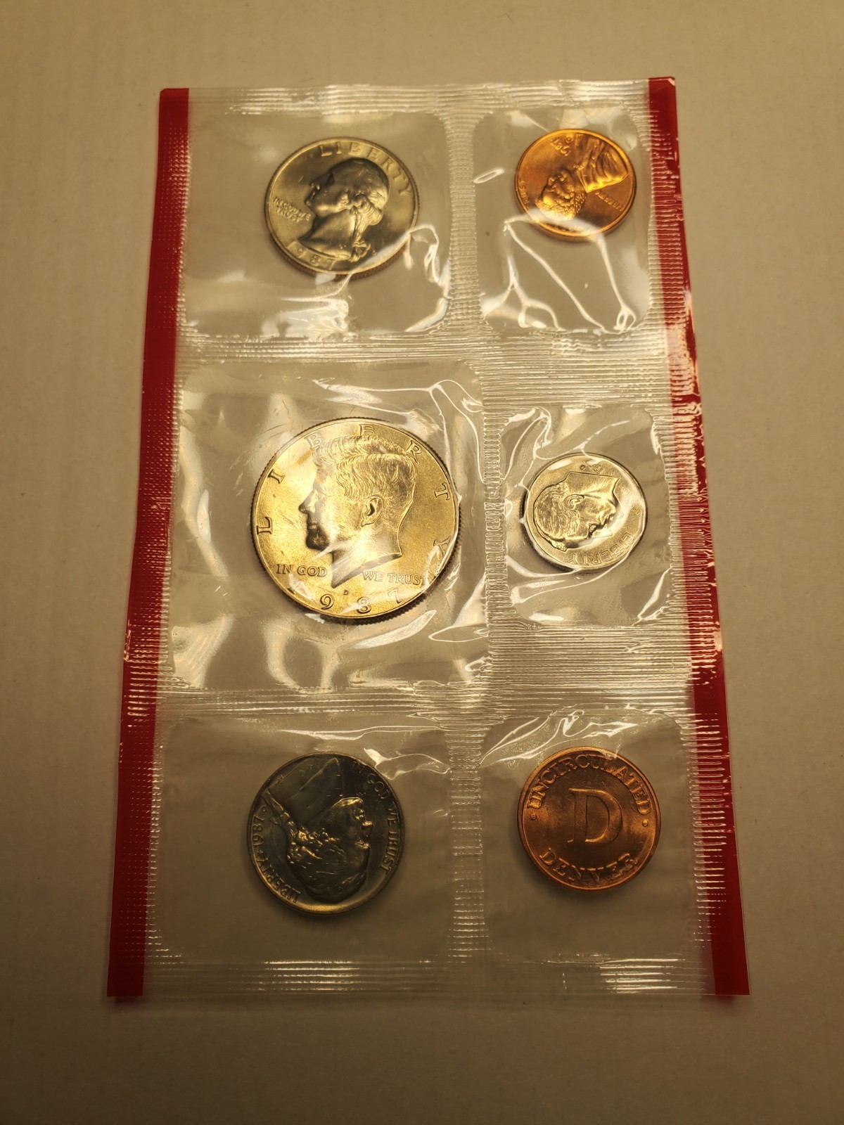 1987 Denver Mint Set
