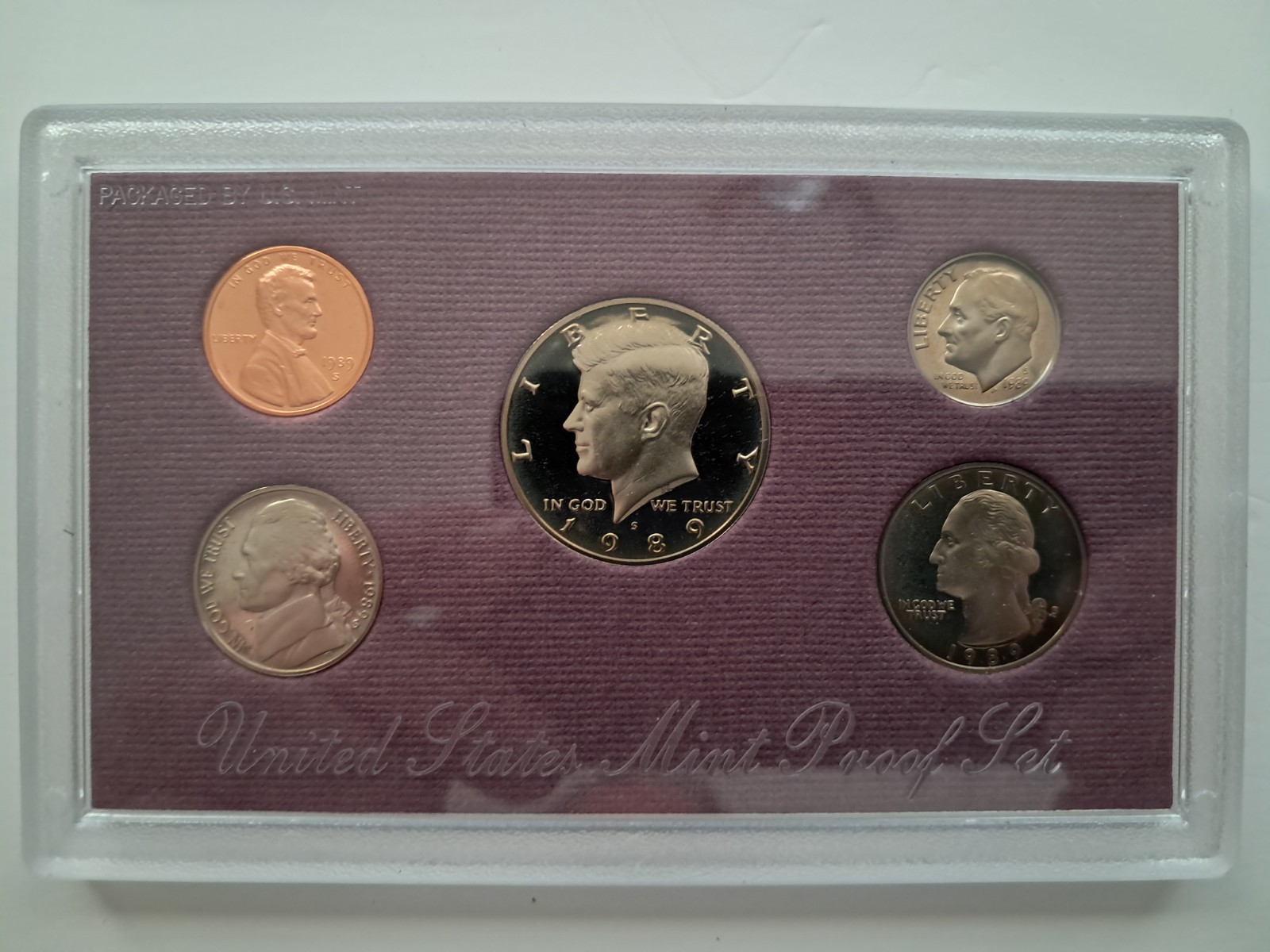 1989-S US Mint Uncirculated Proof Set In Original Packaging