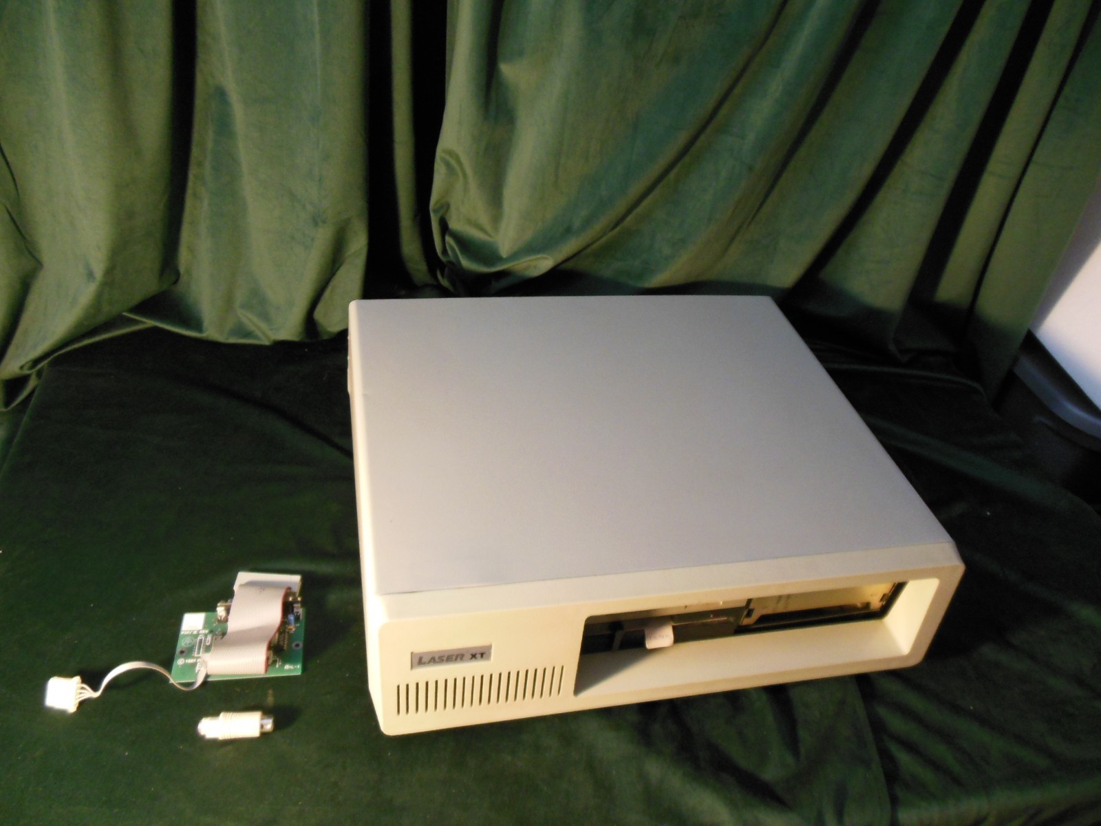 Vintage Laser Turbo XT 8088 w/8087, 256K, FDD+HDD IBM Clone, FOR REPAIR/PARTS.