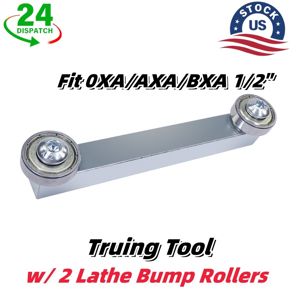 Small Stock Centering Tool Kit Lathe Bump Roller For TruingTool 0XA/AXA/BXA 1/2"