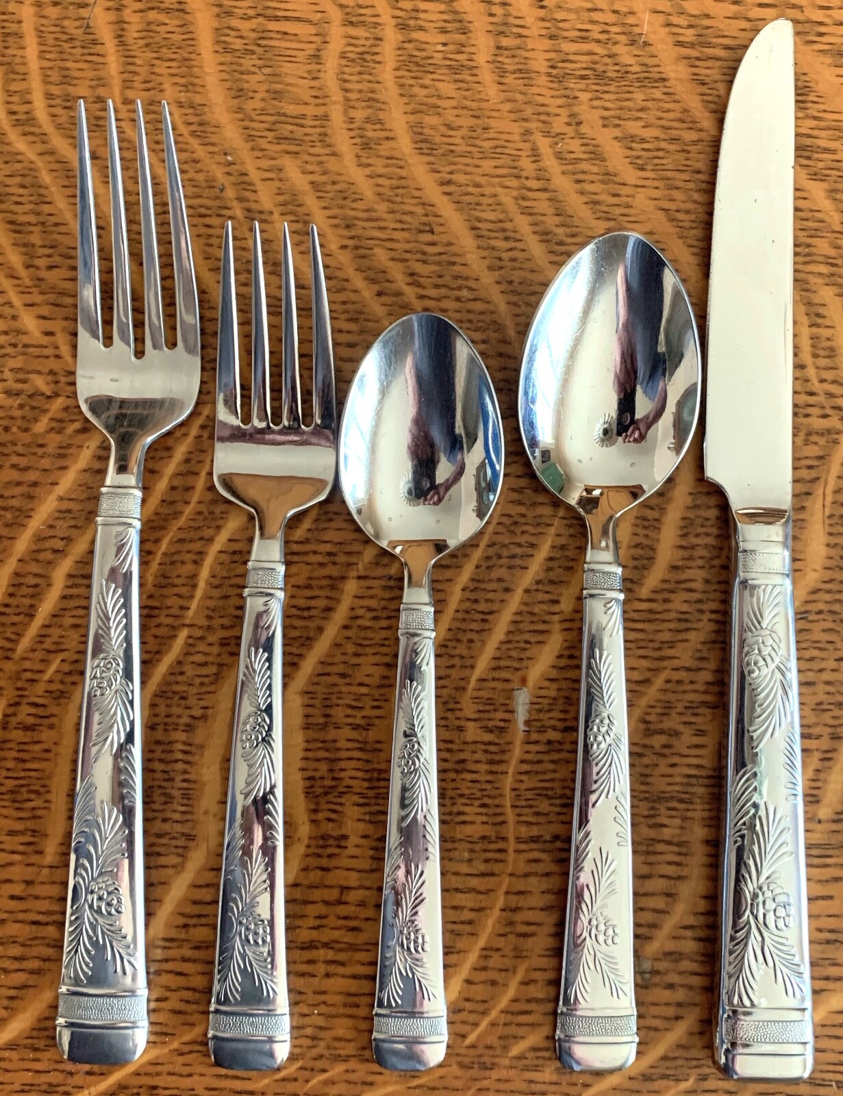 REED & BARTON *Pinecone* FLATWARE SILVERWARE PIECES - YOU CHOICE YOIUR CHOICE!