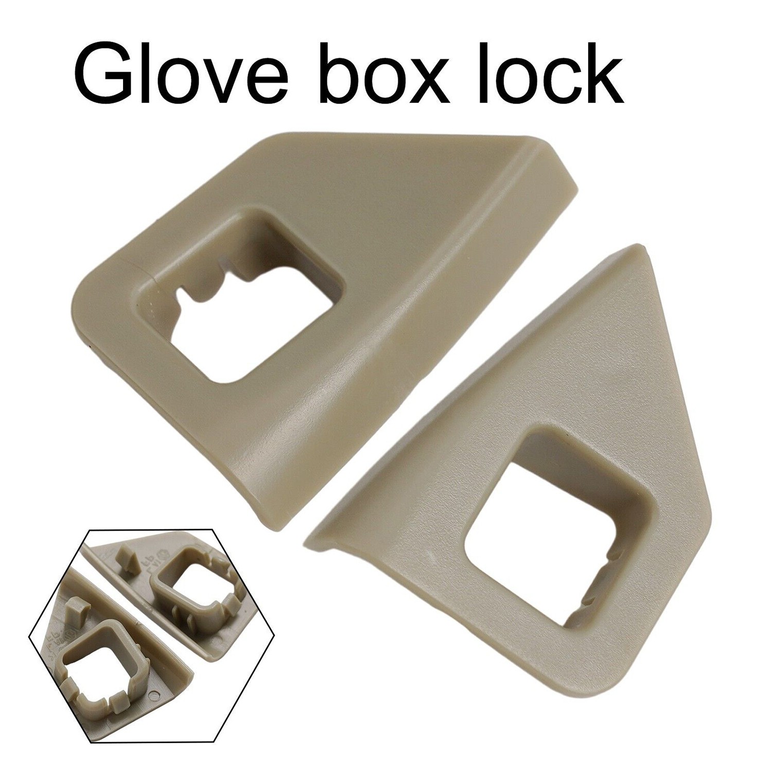 Pair Glove Box Tool Storage Buckle Bracket Fit For 2006-2011 Toyota Camry XV40