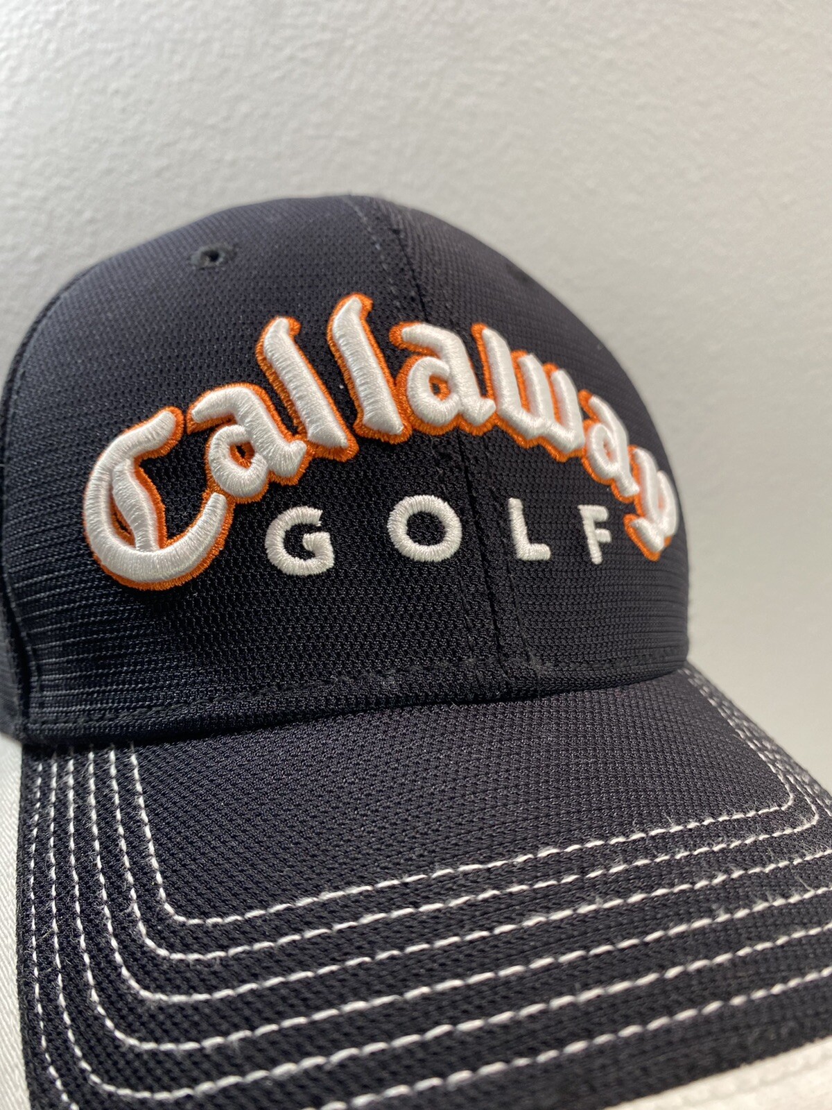 Callaway Golf FT-5 New Era Hat Cap Orange Black Strapback