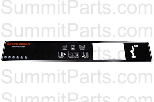 DECAL, CONTROL, SGL, SC60BC FOR HUEBSCH, SPEED QUEEN - F200018141