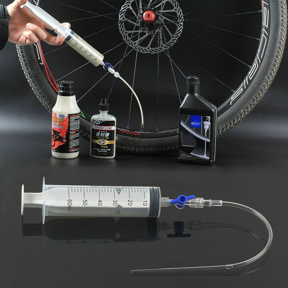 Mountain Bike Tubeless Tyre Sealant Syringe Bicycle Tire Fluid Injection Tool