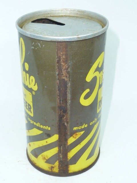 Empty Top Opened 12oz Ol' Smoothie Genuine Root Beer Tab-Top