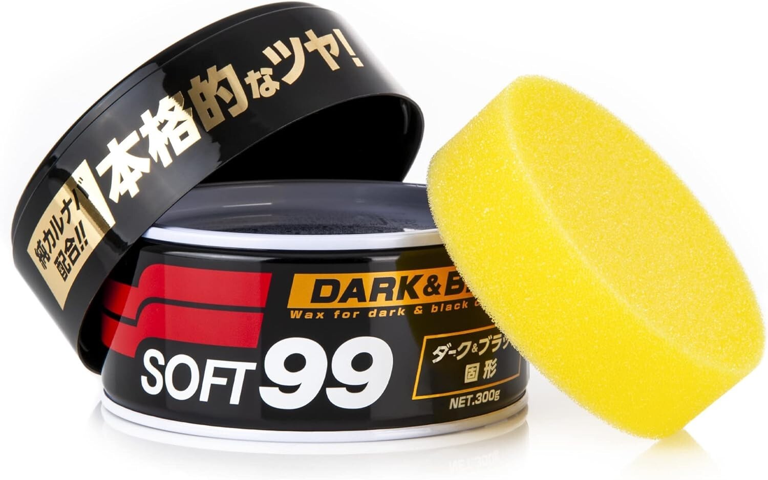 SOFT99 Car Wax New Solid Dark & Black 300g 00010 Genuine product Brand New