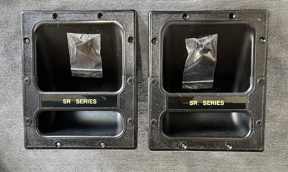 PAIR OEM JBL SR4726A Recessed Speaker Cabinet Handles SR Series PA
