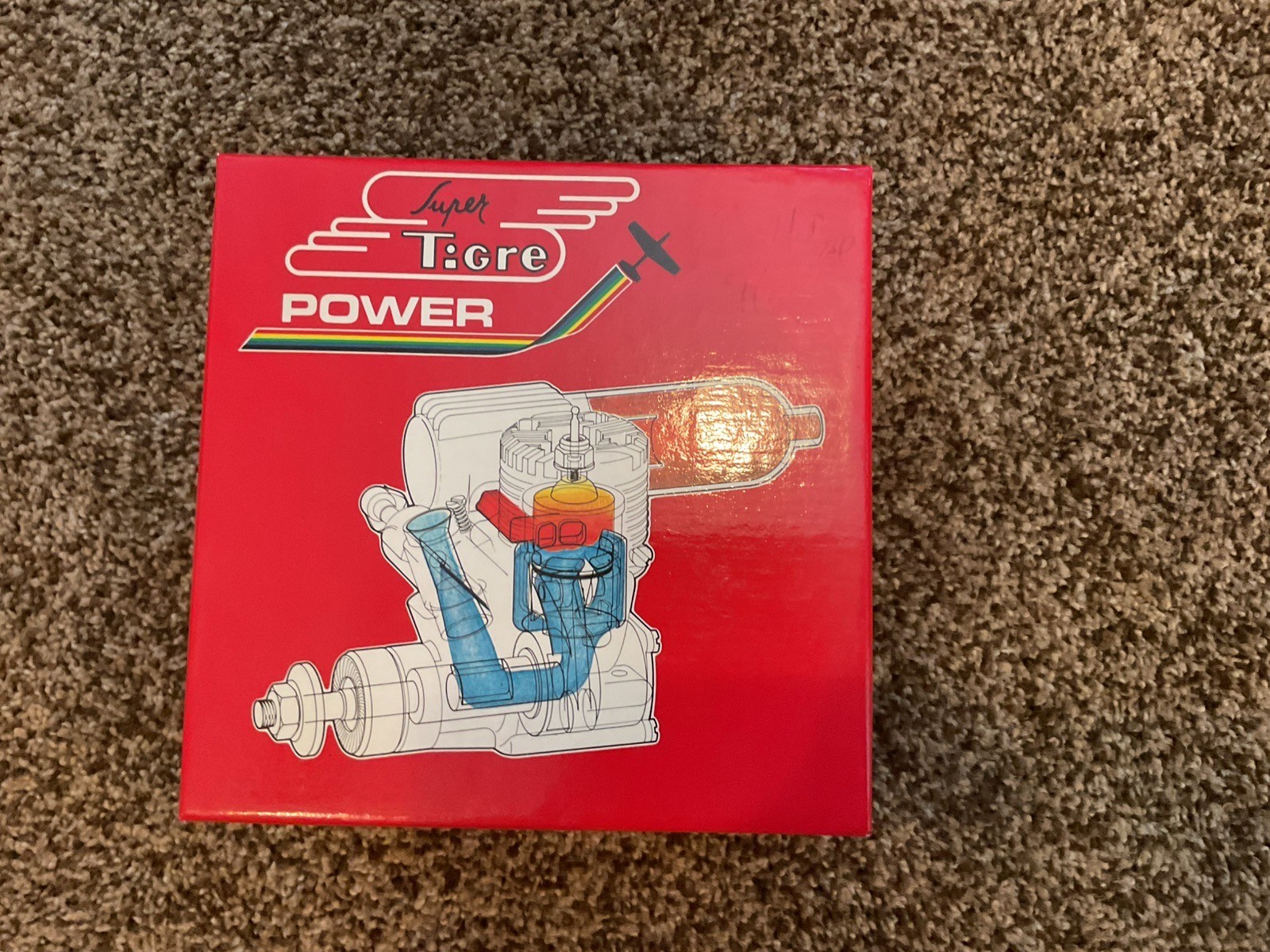 rc airplane engine SUPER TIGRE .40