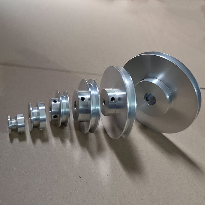 Outer Diameter 80mm Single Groove Pulley 16mm Fixed Bore For Drilling Machine