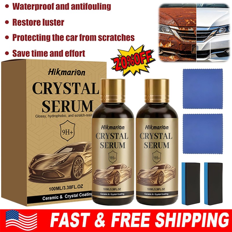 New Crystal Serum – Advanced Graphene Ceramic Coating for Cars 100ML