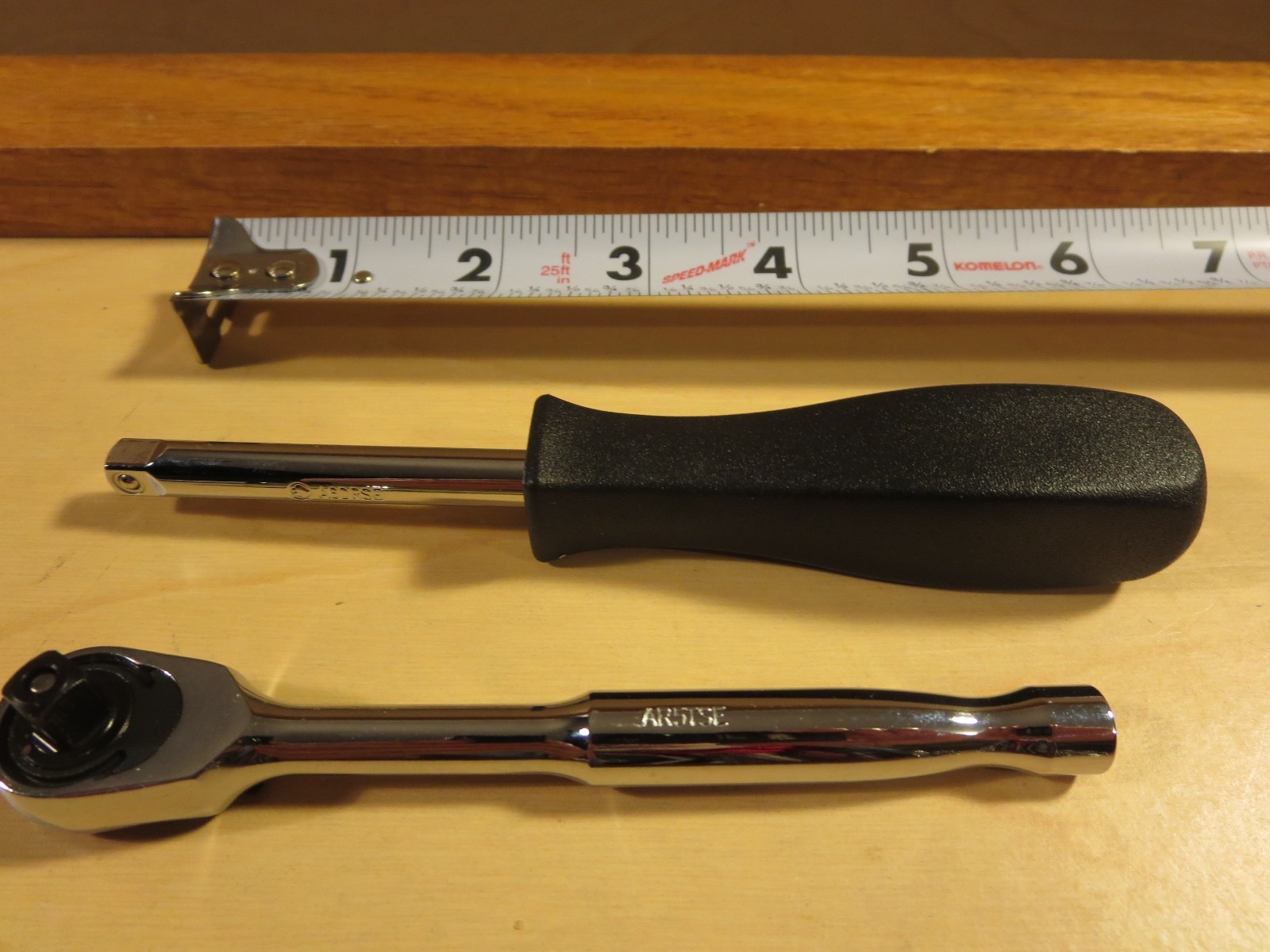 MATCO SILVER EAGLE 1/4" DRIVE 5-PC Ratchet ,extensions , spinner and universal