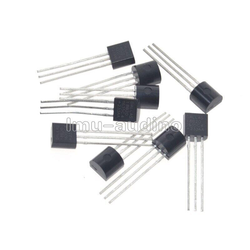 5/10/20/50PCS DS18B20 TO-92 9-12bit Temperature Sensor Dallas Thermometer Sensor