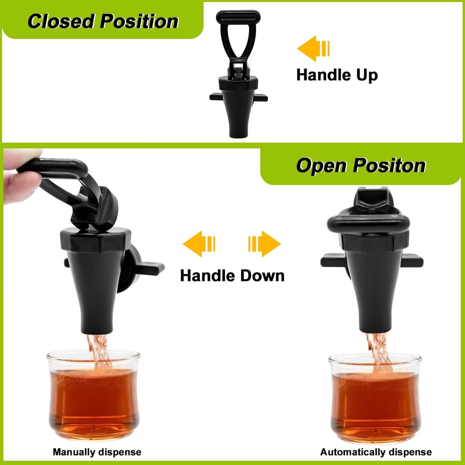 03260.0002 Replacement Faucet Kit for Tea Dispenser, Spigot Replacement for Tea