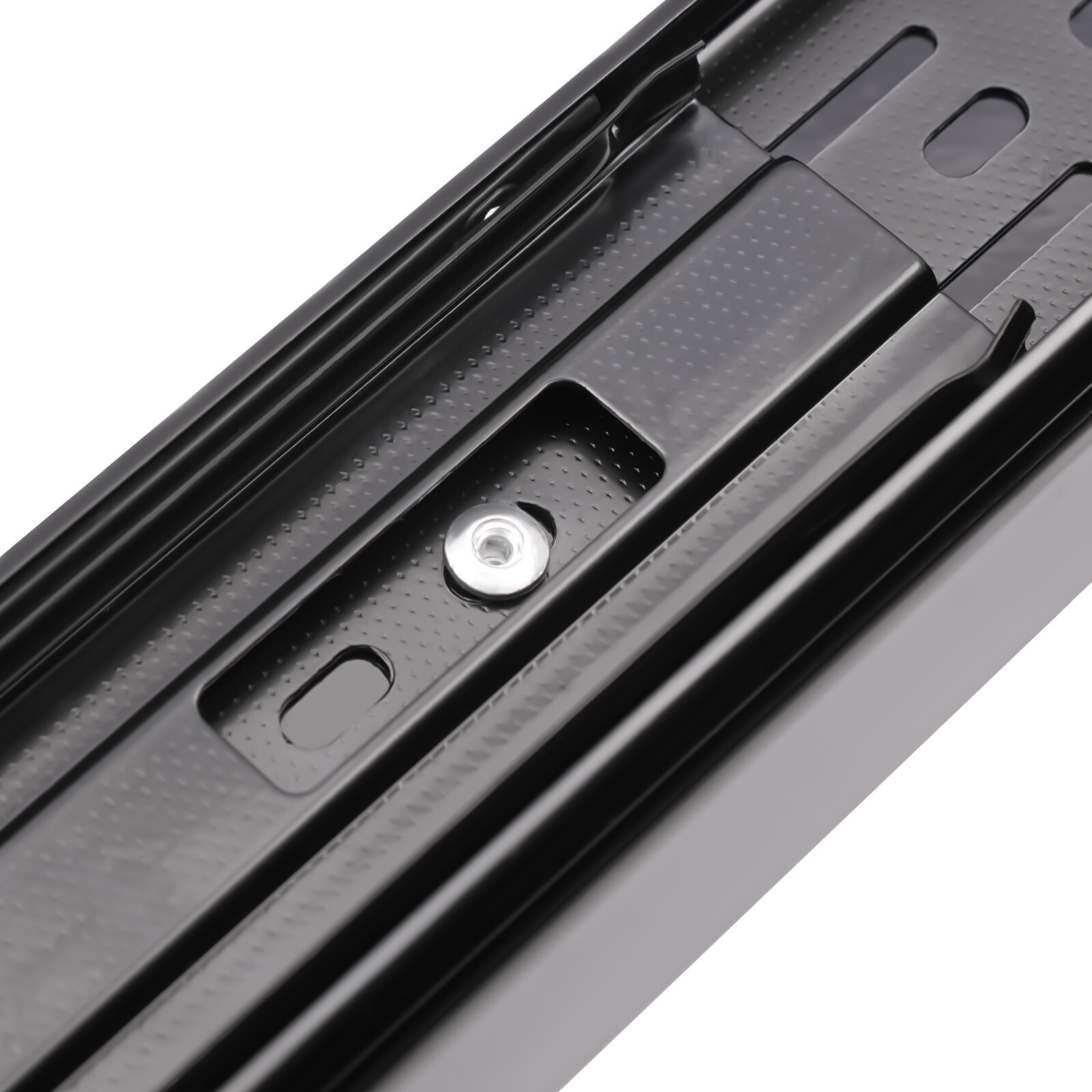 14?? Modern Sliding Pull-out Drawer Storage Organizer for Standing Desks Black