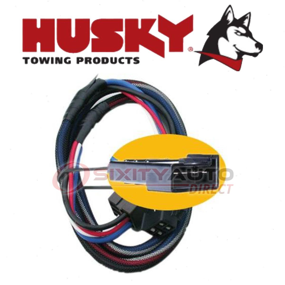 Husky 31869 Trailer Brake System Connector for Electrical Lighting Body jr